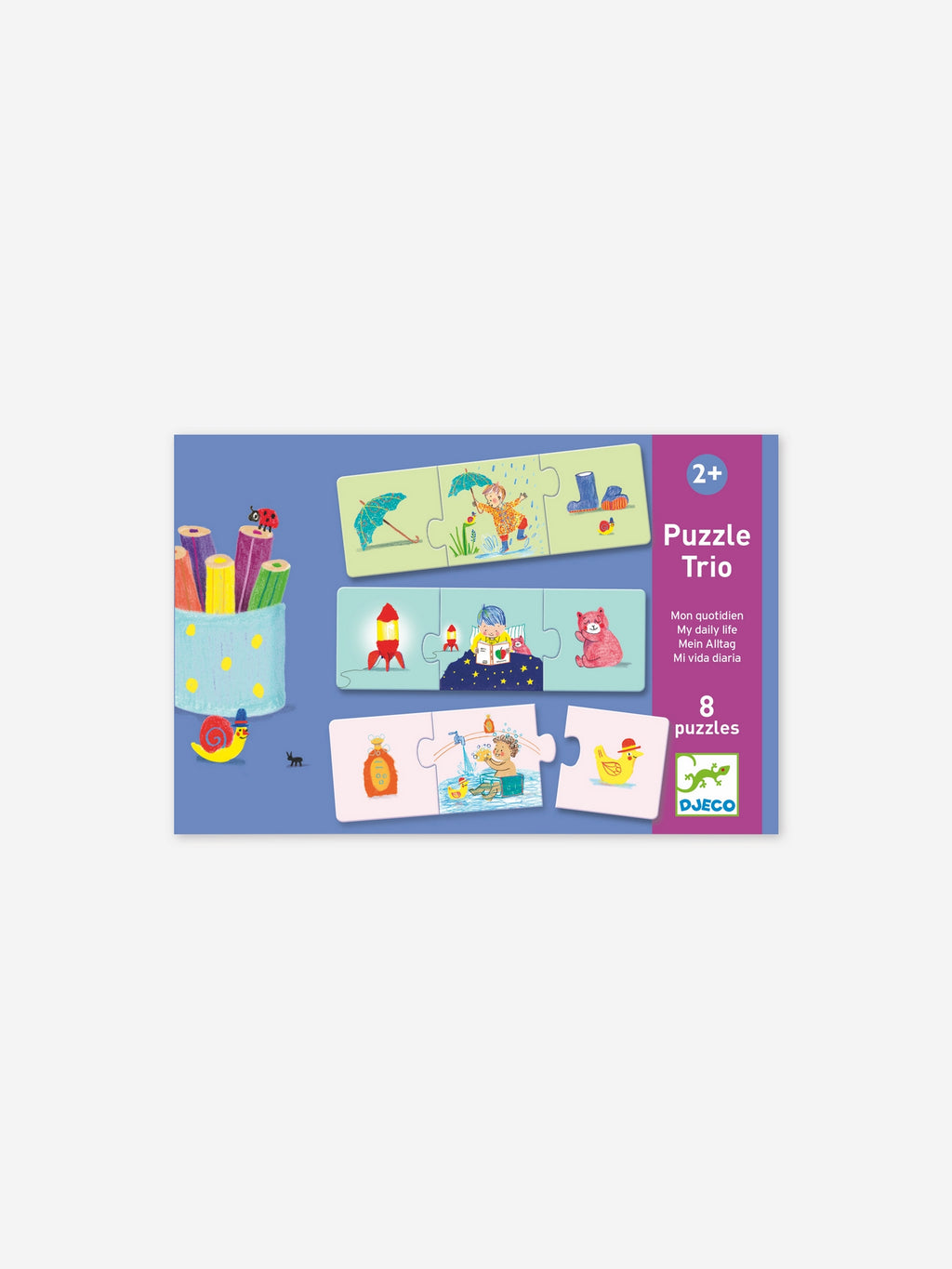 Multicolor puzzle for kids